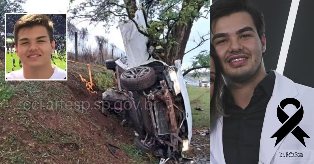 Acidente aconteceu neste último sábado, dia 19 de outubro