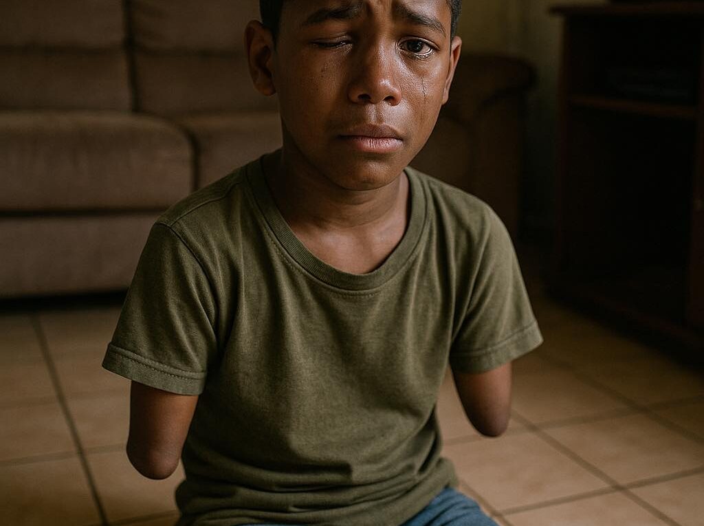 A dor mais profunda nem sempre é a que se vê com os olhos… às vezes, ela mora no silêncio de quem só queria ser notado