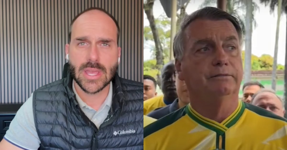 Deputado licenciado segue nos EUA, enquanto articula novas sanções contra o Brasil.