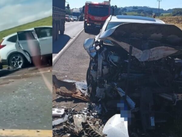 Acidente aconteceu na manhã deste sábado, dia 13 de setembro