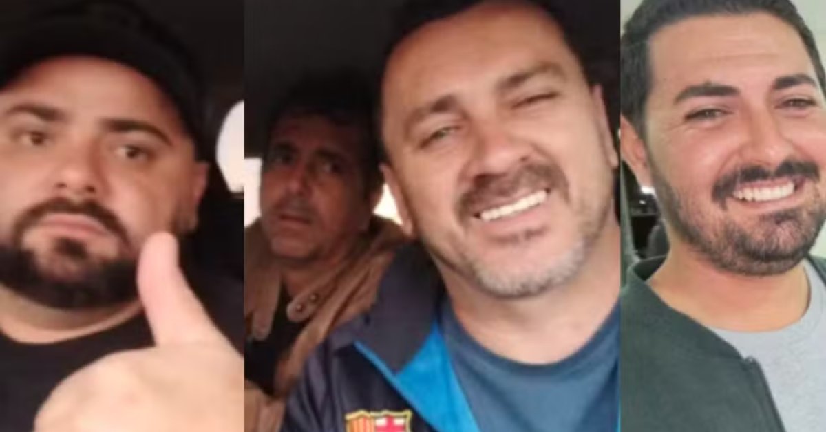 As esposas se manifestaram após novas descobertas sobre o caso envolvendo os três homens.