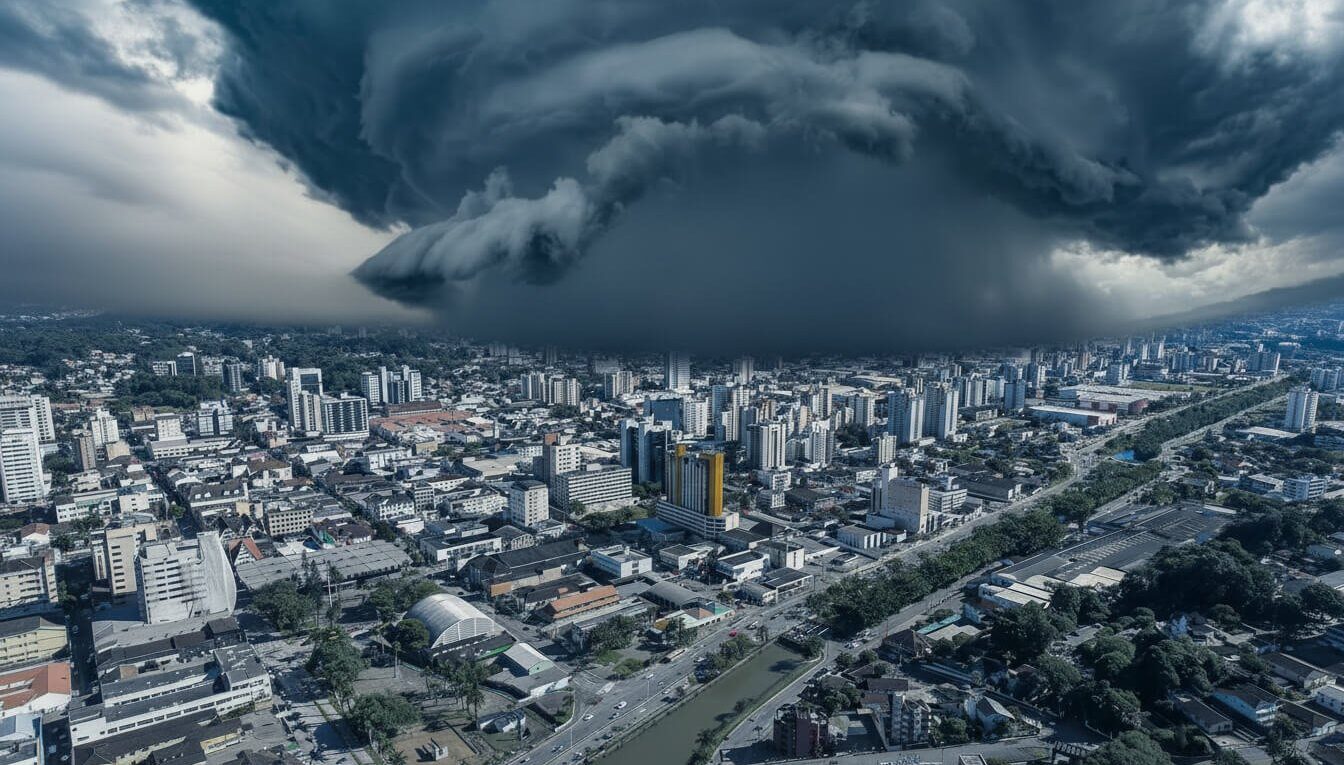 Formação do ciclone é esperado entre sexta e sábado com alto risco de vendavais em vários estados