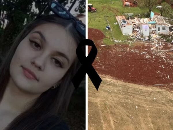 Uma adolescente de 14 anos foi identificada como uma das vítimas de um tornado no Paraná e foi revelado os seus últimos momentos.