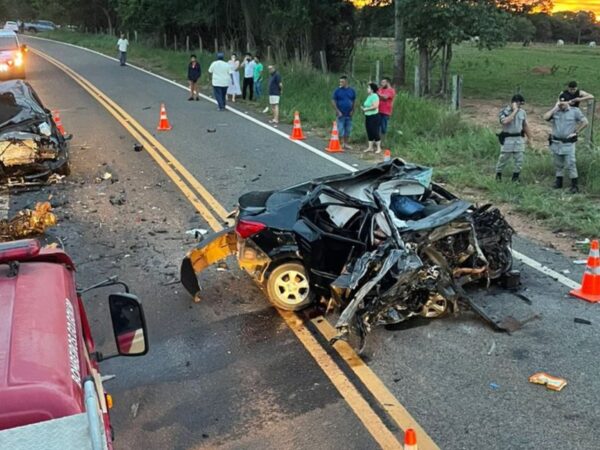 As causas do acidente estão sob investigação.